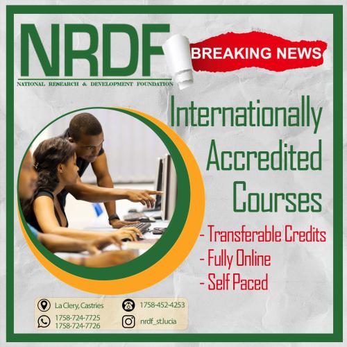 NRDF Internationally Accredited Courses